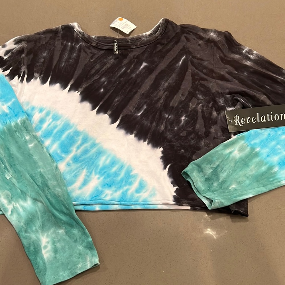 Women’s, Revelation tie-dyed crop top, size L